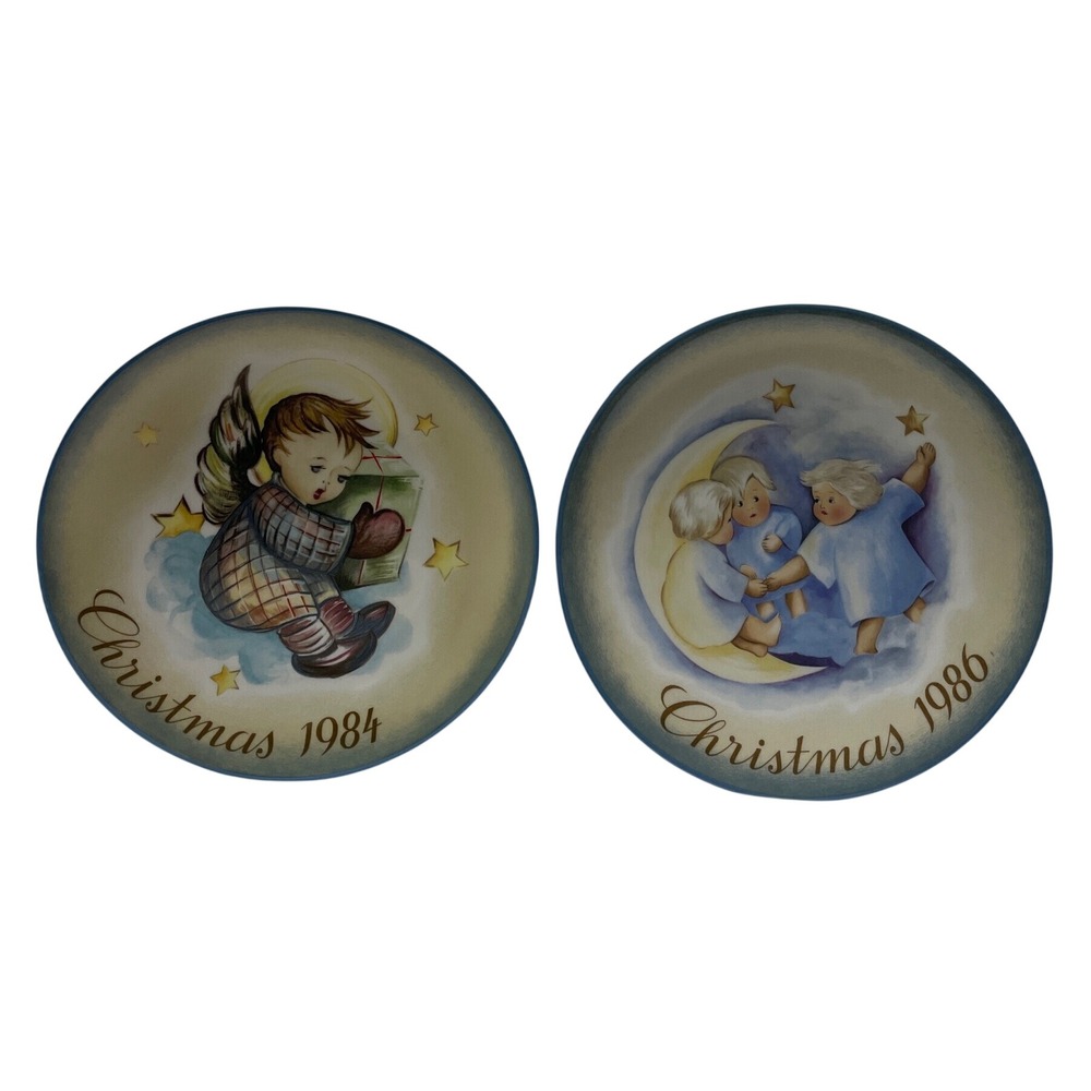 Berta Hummel Christmas 1986 Tell The Heavens Collector Plate West Germany